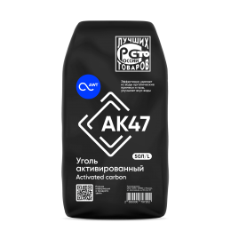 Загрузка Активированный уголь AK47 12x40 (50л, 25кг)