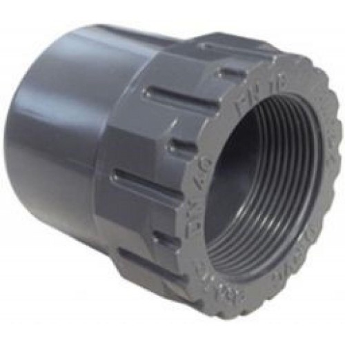 Муфта клеевая с ВР, d50 х 1 1/2