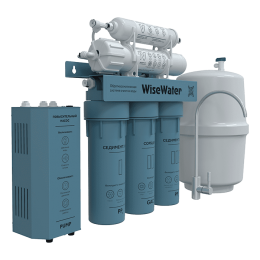 Бытовой осмос WiseWater Osmos Optimum, с насосом