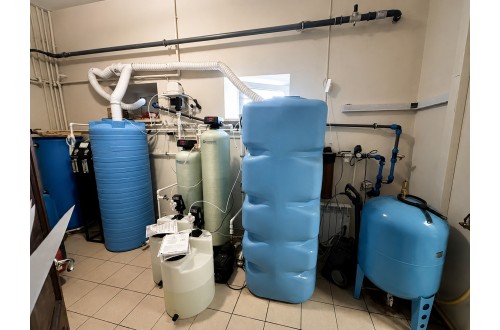 Комплексная система очистки воды с удалением радионуклидов на базе обратного осмоса